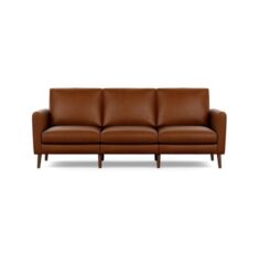 Burrow Arch Nomad Leather Sofa by Burrow