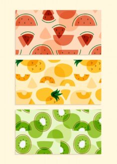 Download free vector of Tropical fruit pattern collection vectors by Ning about fruit pineapple  ...