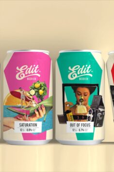 Edit Beer Co.’s Packaging Is Infused With Elements From Classic Print Designs