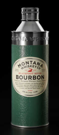 Montana Whiskey Blackfoot River Bourbon And Its Rugged Packaging Design