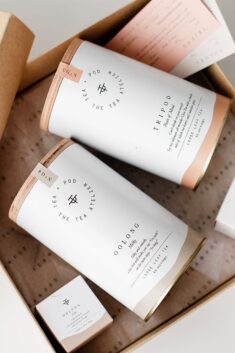 Natural modern brand and packaging | Tea packaging design, Tea packaging, Packaging labels design
