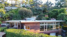 Own a Light-Filled L.A. Midcentury Home With Treehouse Vibes For $1.2M