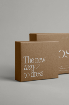 Packaging : circular fashion brand design by Collectif.huge
