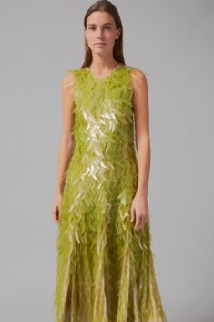 Phillip Lim and Charlotte McCurdy adorn couture dress with algae sequins