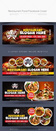 Restaurant Food Facebook Cover