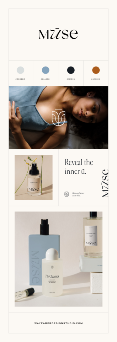 Skin Care Branding Inspiration | Edgy & Chi Skin Care Branding | Wayfarer Design