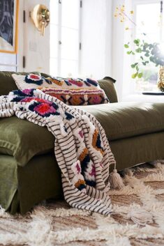 Tufted Ayla Throw Blanket by Anthropologie