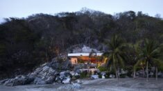 In Mexico, a Modern Palapa and Pool Are Carved Into a Rocky Slope