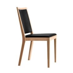 Upholstered Wooden Chair – miro montreux 6-406 from horgenglarus