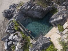 In Mexico, a Modern Palapa and Pool Are Carved Into a Rocky Slope