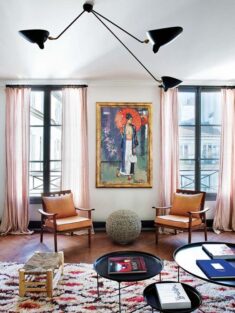 Inside a Chic Layered 19th Century Parisian Home