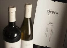 Zipper Wine Label