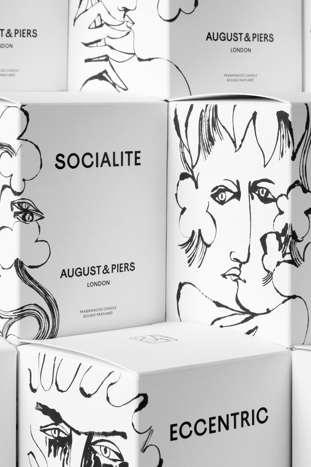 AUGUST&PIERS -LUXURY CANDLE PACKAGING on Inspirationde